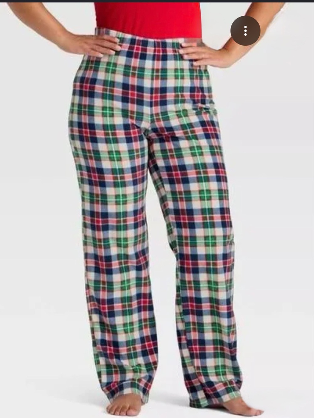 Matching Plaid Holiday Family Pajama Pants -set of 3- Wondershop™ (XLT/M/18M)